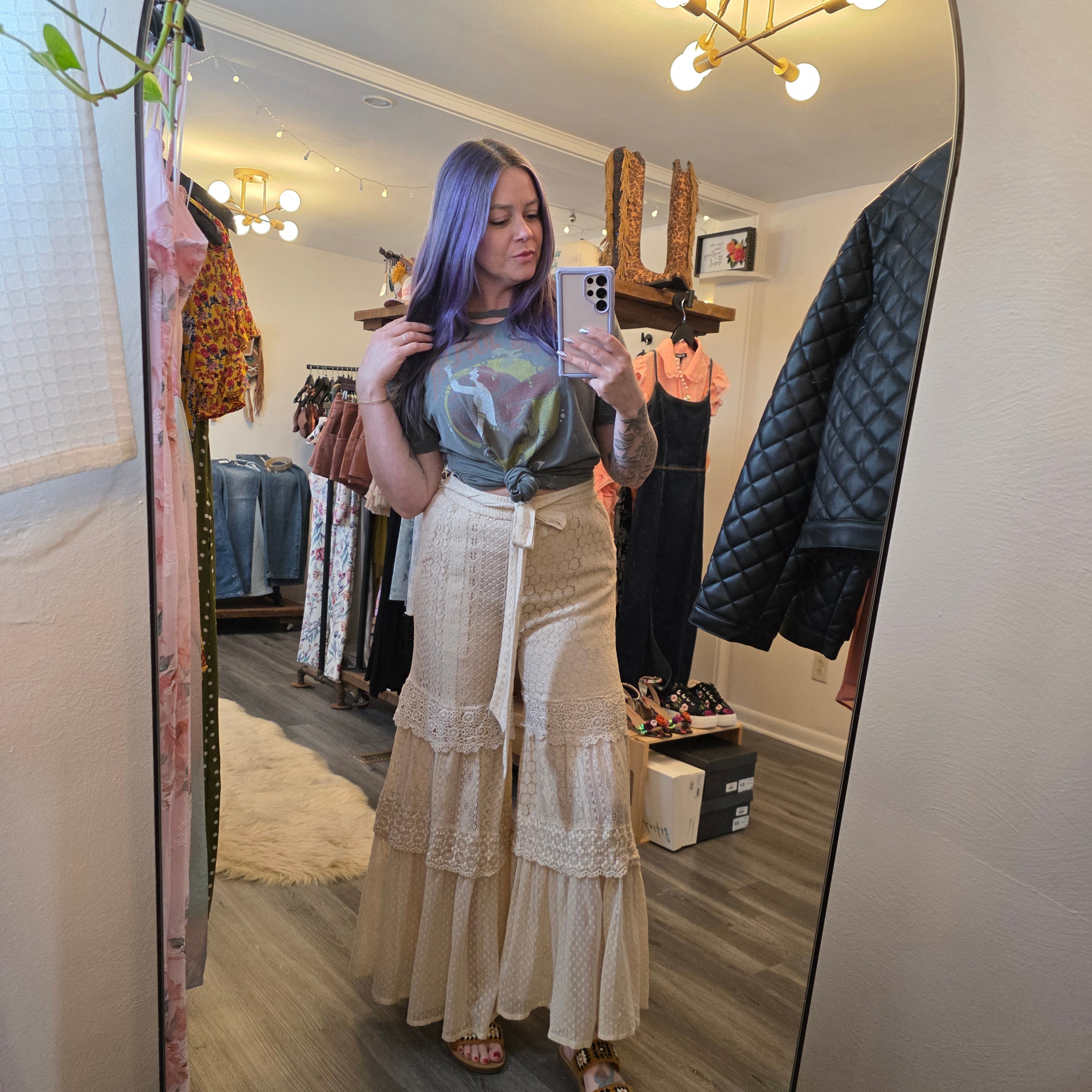 Colette Lace Pants Trousers Young Threads