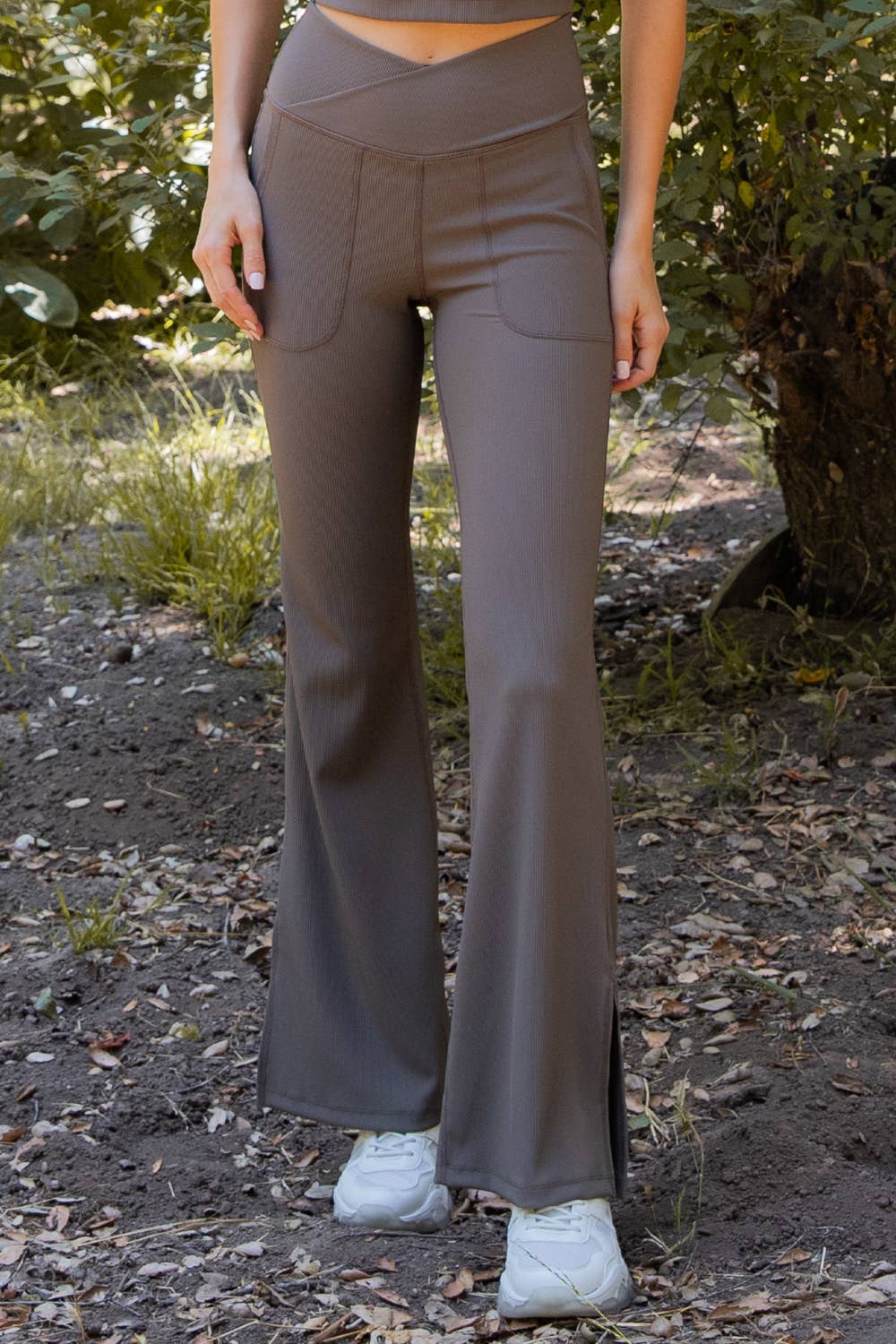 Kimmy Flared Leggings Casual Pants Rae Mode