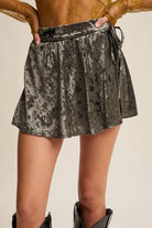Winslet Velvet Skort Skort Listicle