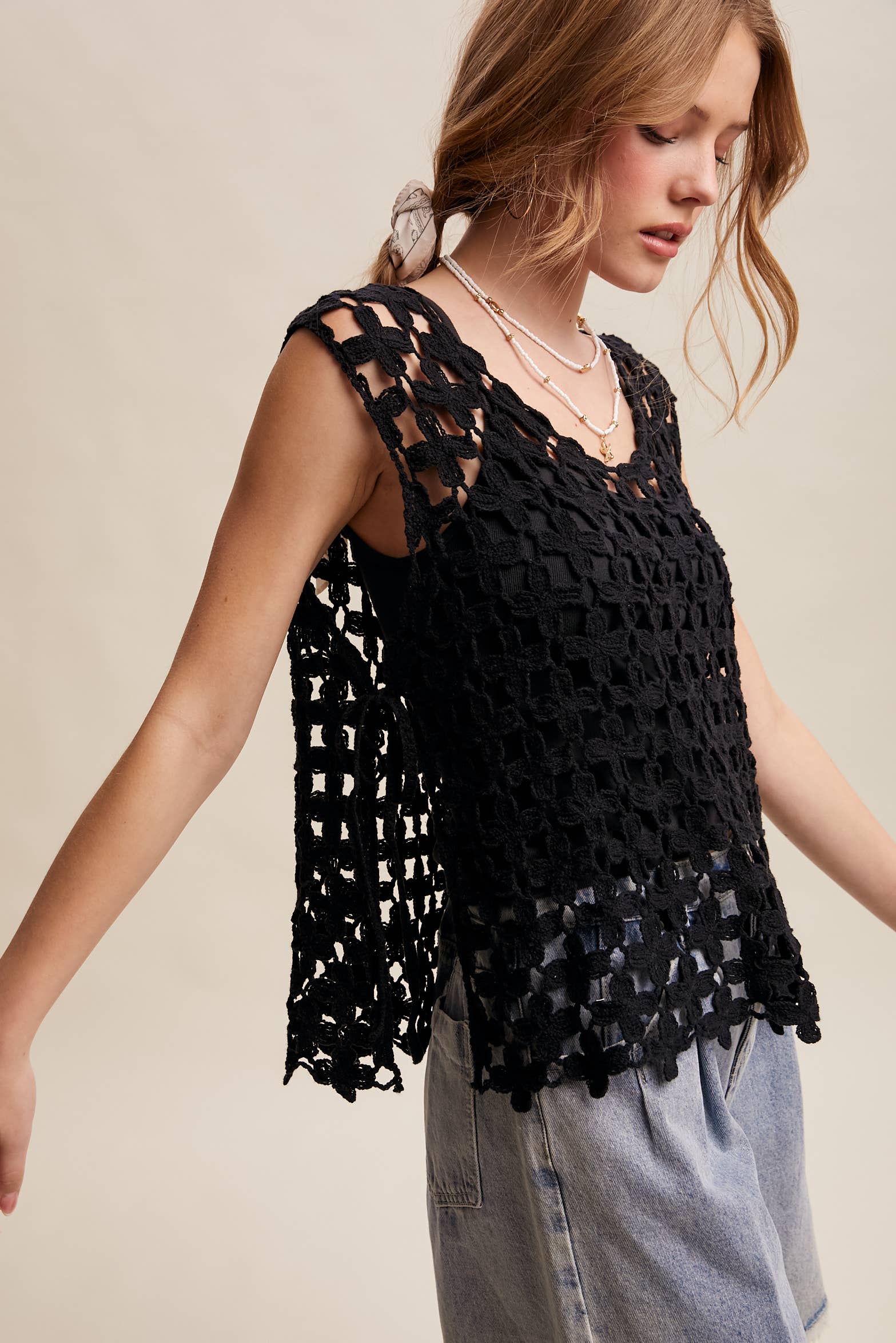 Jett Crochet Tank Tank Listicle