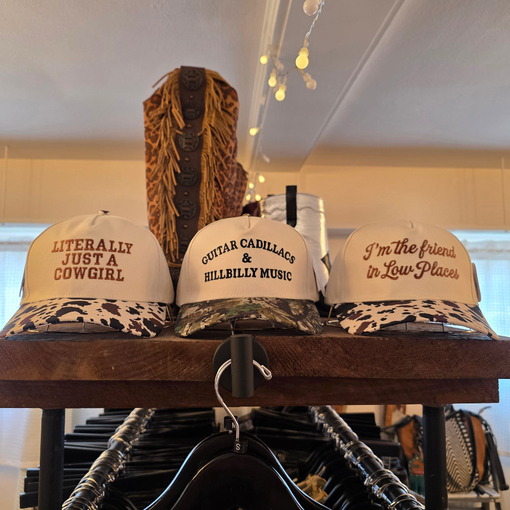 western hats vintage vibes boutique