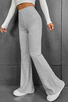 Ribbed Gray Pants  Vintage Vibes Boutique   
