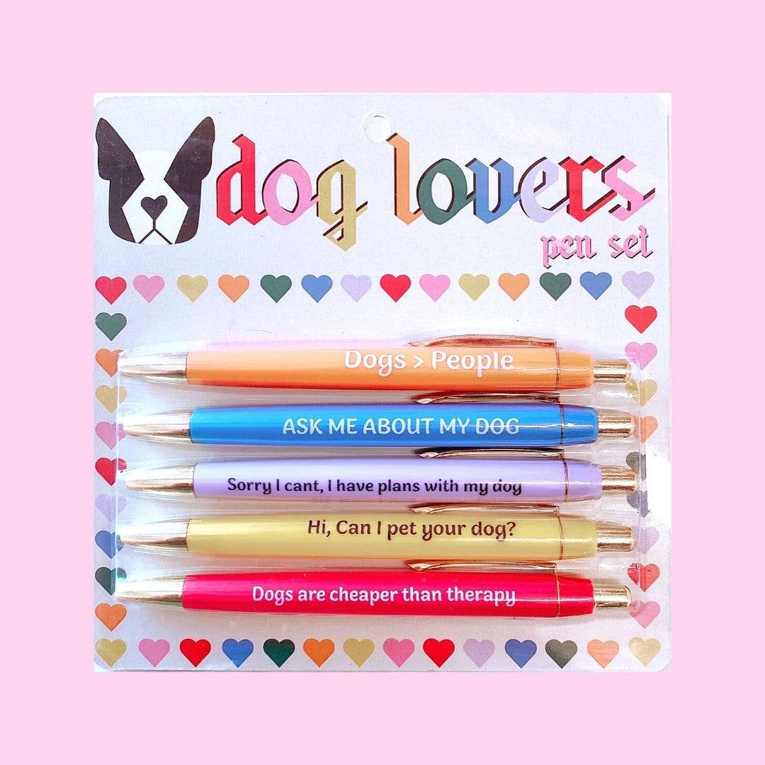 Dog Lovers Pen Set Giftables FUN CLUB
