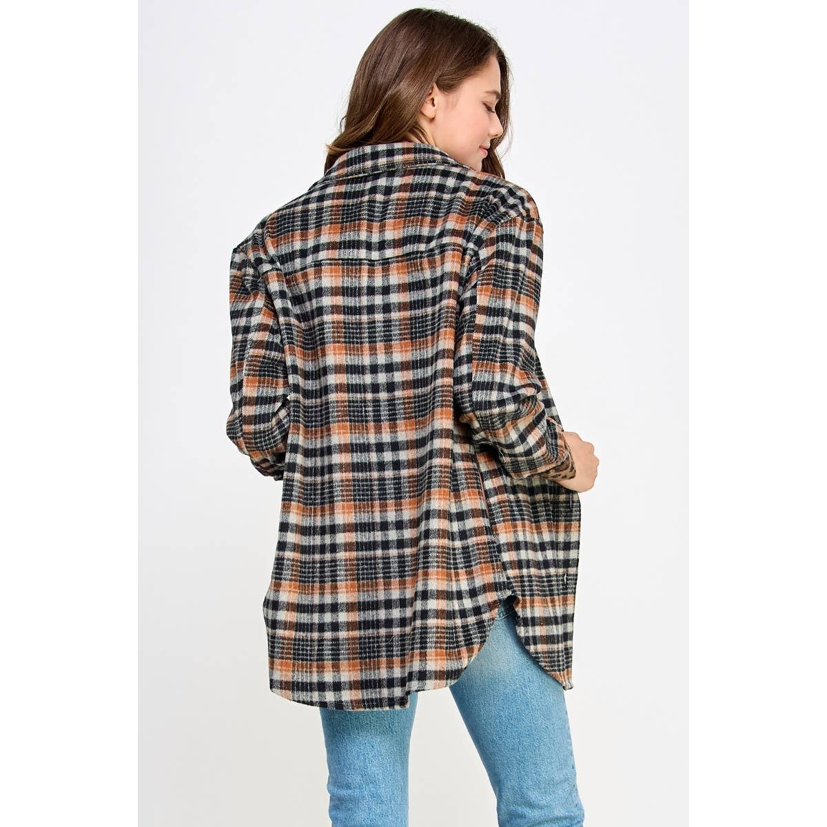 Cider & Spots Shacket Jacket Veveret