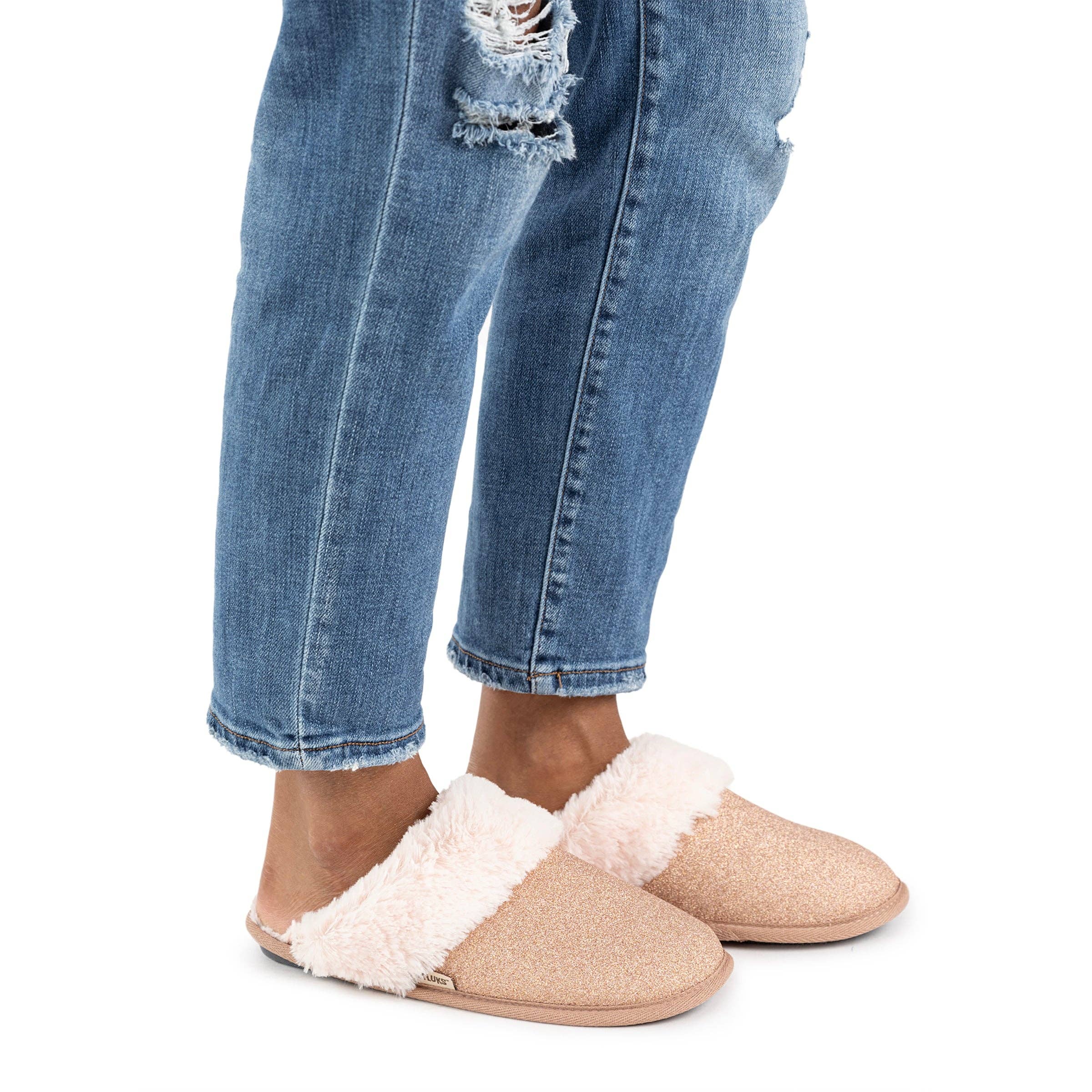 Muk Luks Sparkle Slippers Slippers Muk Luks
