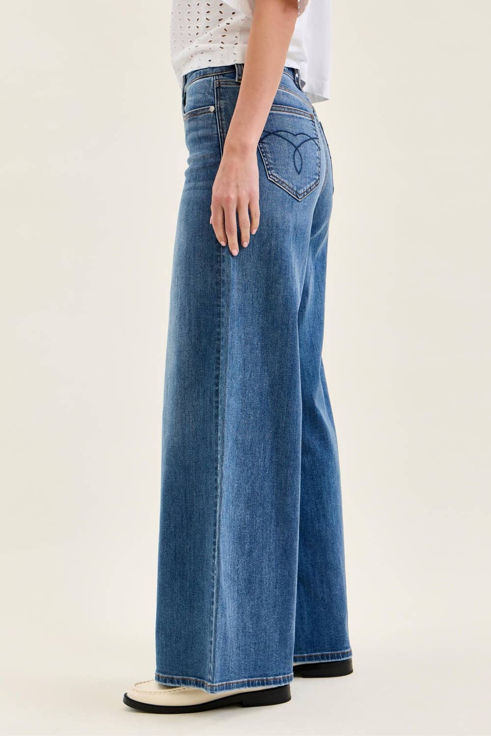 Celestia Jeans Wide Leg Jeans Judy Blue Jeans