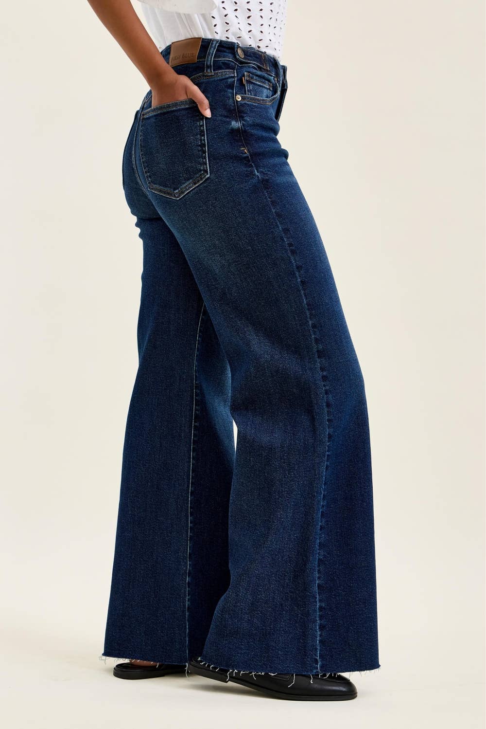 Abigail Retro Wide Jeans Wide Leg Jeans Judy Blue Jeans DK 11(30)