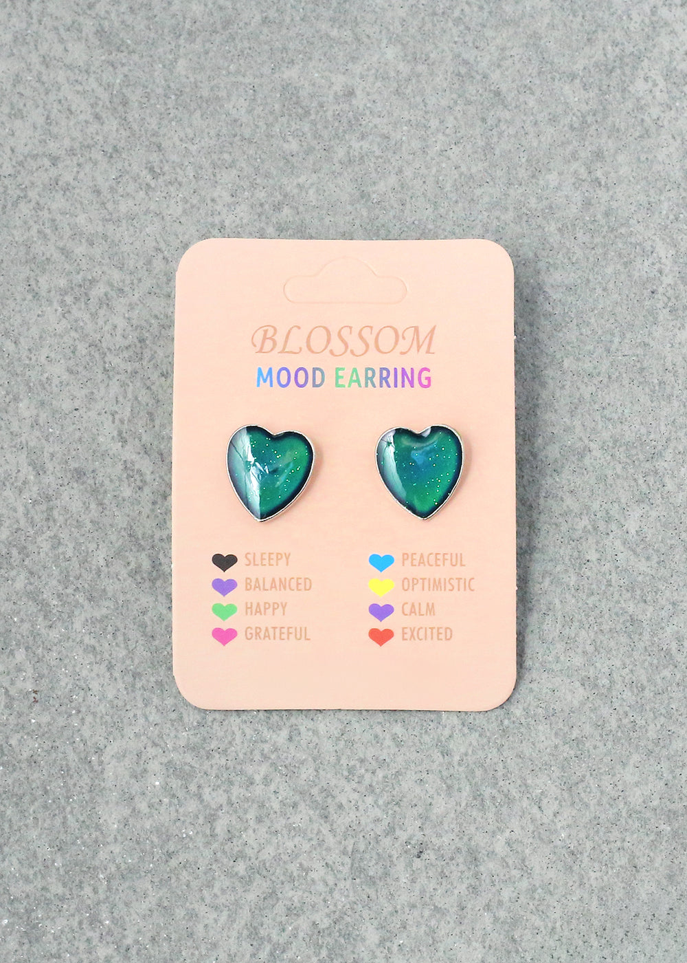  Heart Mood Earrings  Vintage Vibes Boutique   