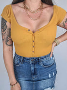 Libby Ribbed Bodysuit Bodysuit Love Tree