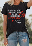 Blood Stains Tee  Vintage Vibes Boutique   