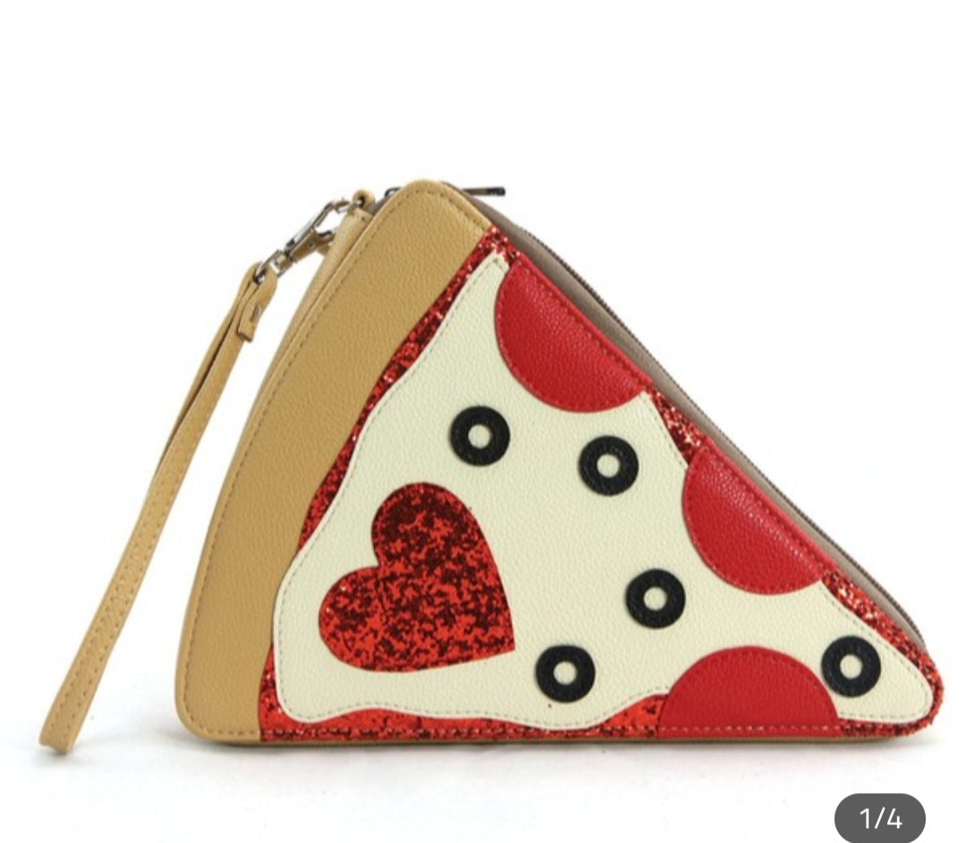 Pizza is Life Wristlet  Vintage Vibes Boutique   