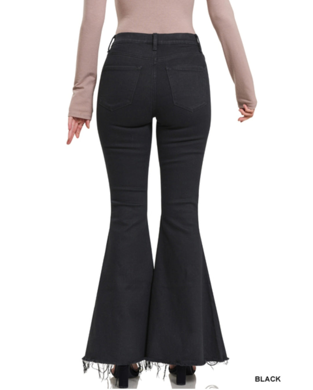 Lainey Flares Flare Jeans Zenana
