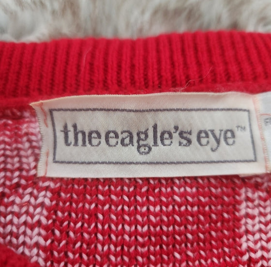 The Eagle's Eye Bear Sweater Vintage Vibes Boutique