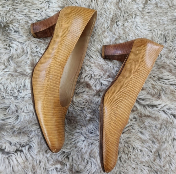 Bally Ivy Heels Vintage Vibes Boutique