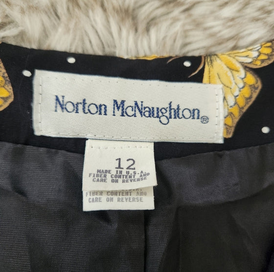 Norton McNaughton Butterfly Vest Vintage Vibes Boutique