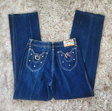  70s Faded Glory Horseshoe Pocket Jeans Vintage Vibes Boutique