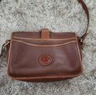 Dooney & Bourke Vintage Brown Leather Crossbody Bag Dooney & Bourke