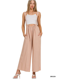  Sasha Suspender Jumpsuit Zenana