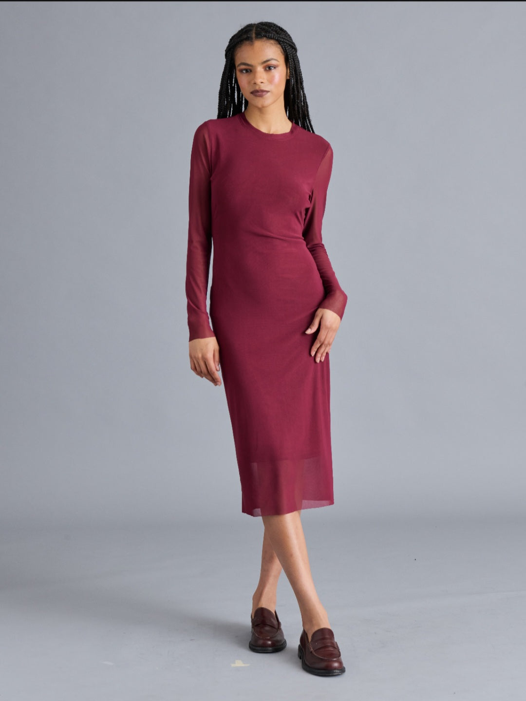 Hailee Dress Midi Dress Steve Madden
