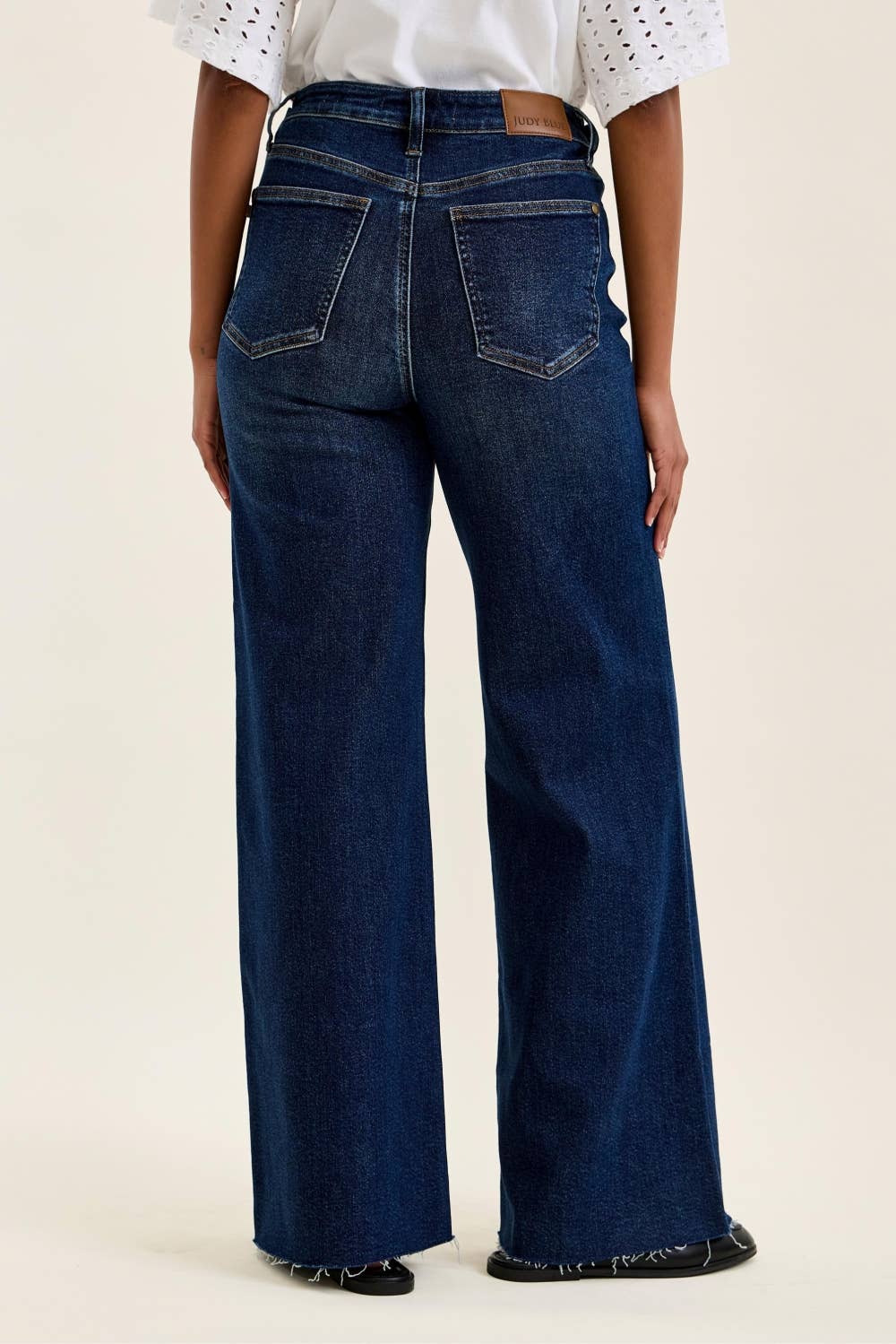 Abigail Retro Wide Jeans Wide Leg Jeans Judy Blue Jeans DK 9(29)
