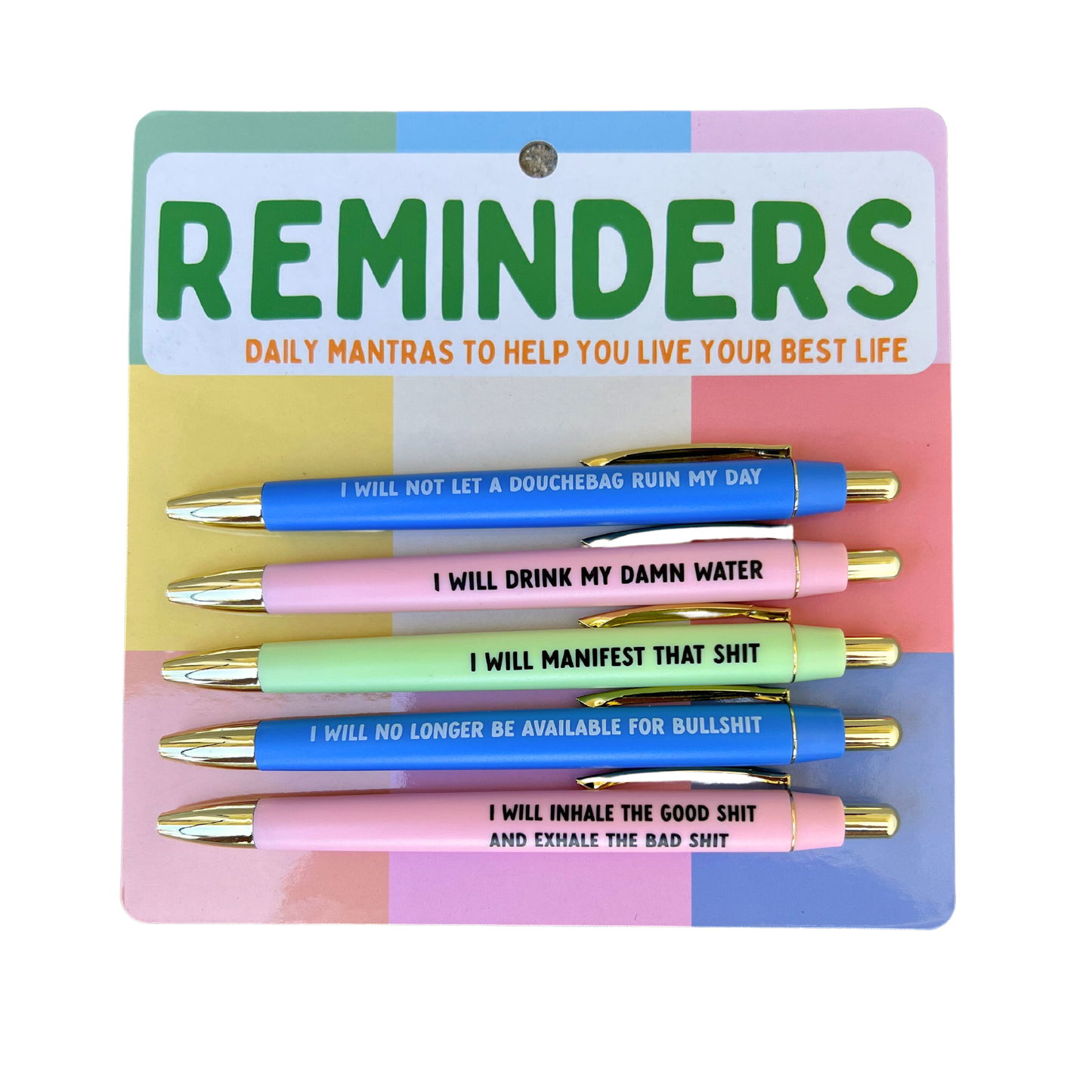 Reminders Pen Set FUN CLUB
