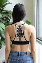 Tattoo Back Bralette Bralette Leto Accessories