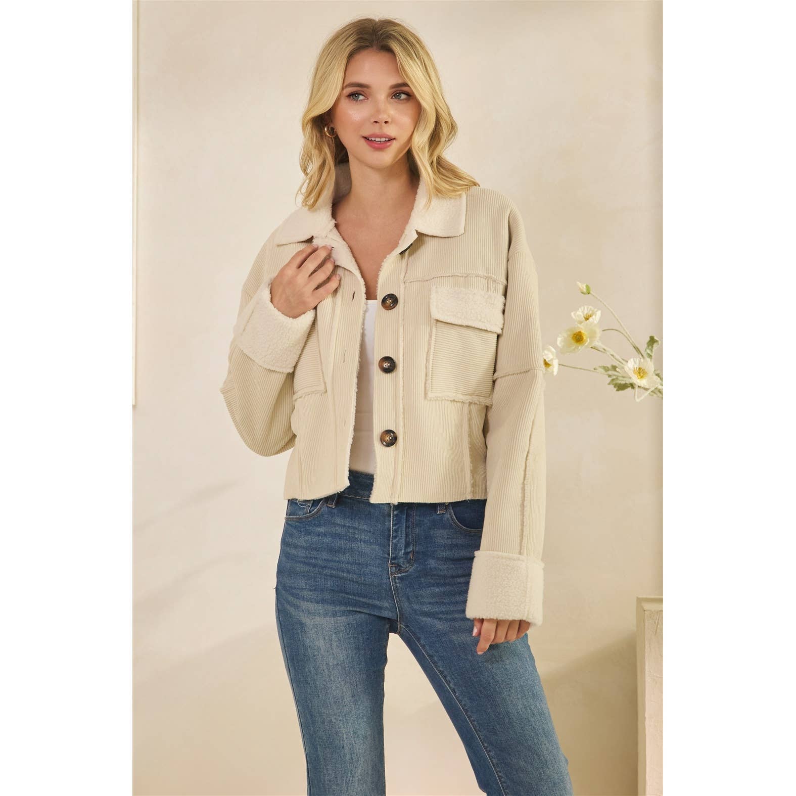 Sunday Drive Shacket Jacket Veveret