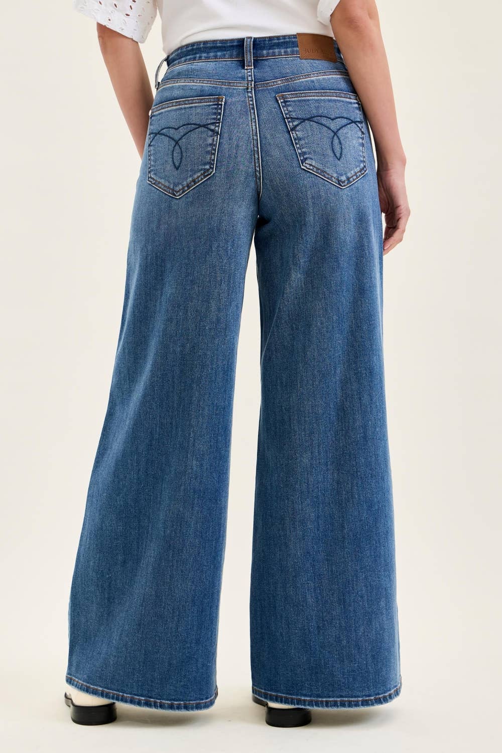 Celestia Jeans Wide Leg Jeans Judy Blue Jeans