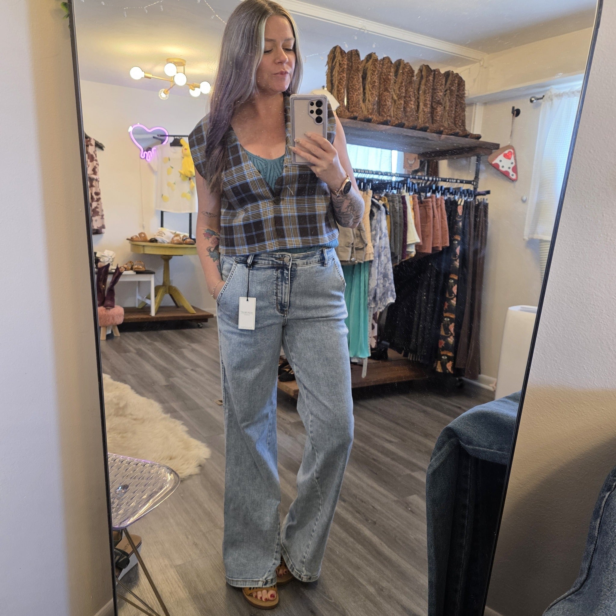 Sutton Wide Leg Jeans Wide Leg Jeans Judy Blue Jeans