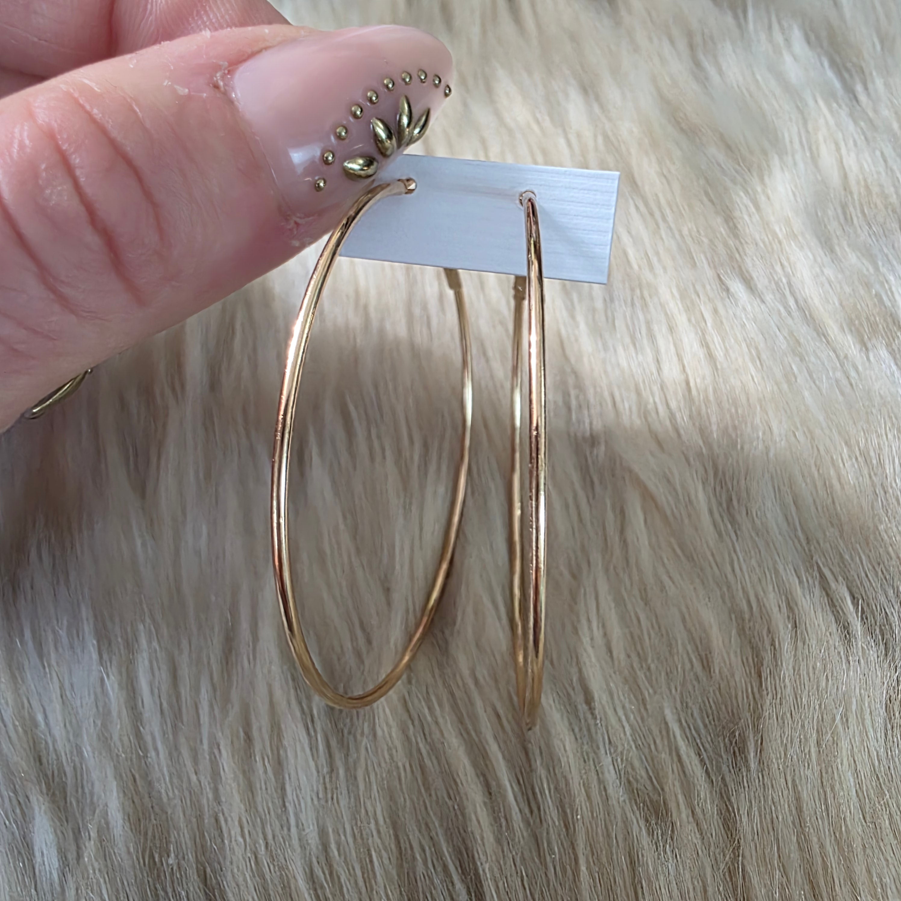 Always Gold Hoops Earrings Vintage Vibes Boutique