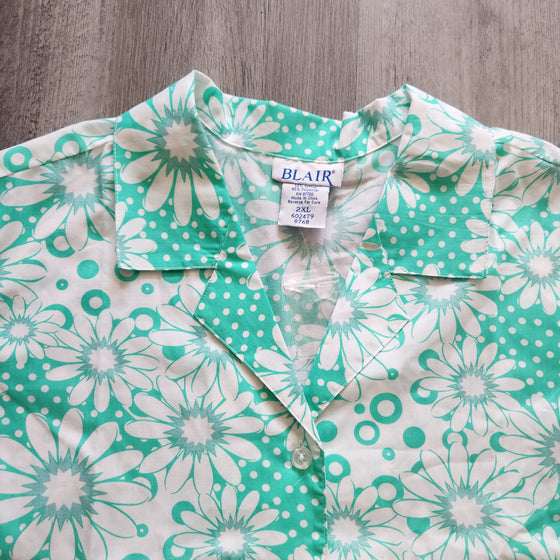 Blair Floral Top Vintage Vibes Boutique