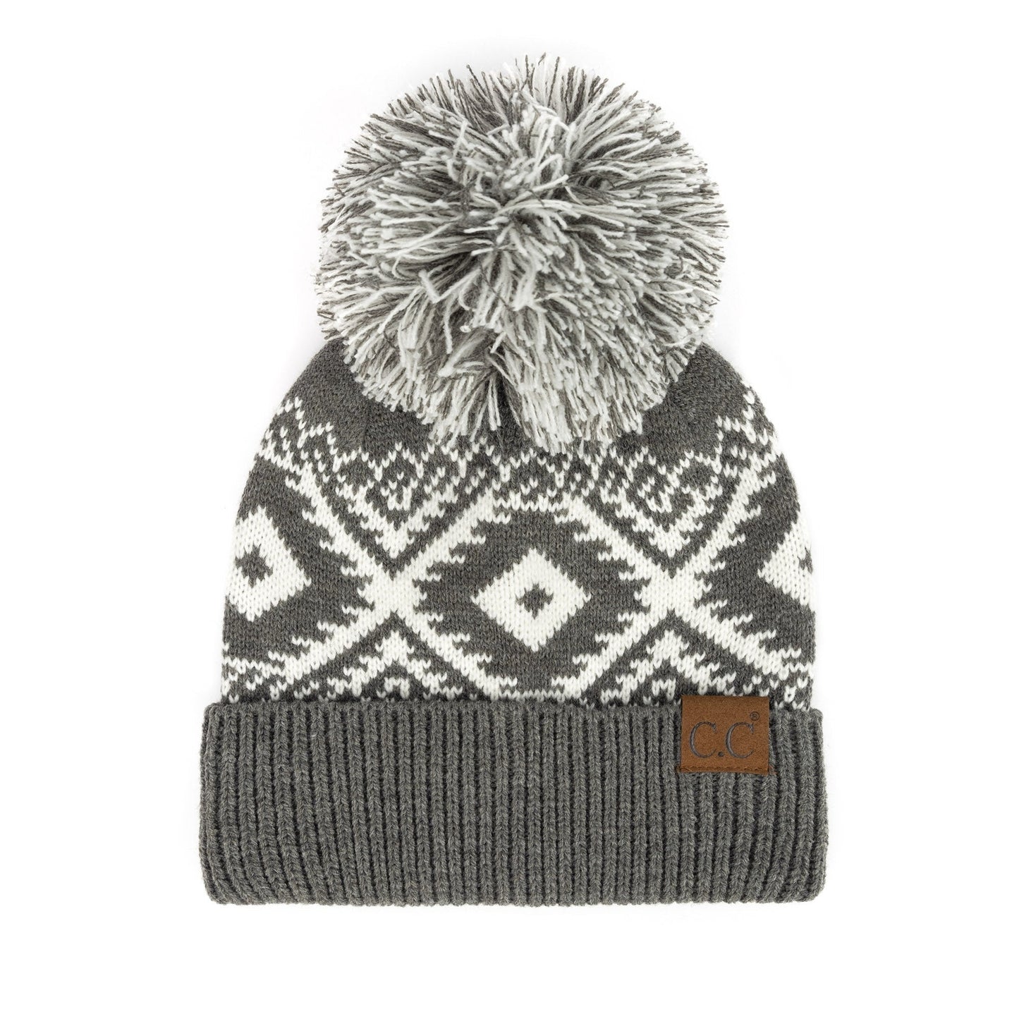 Aztec Print Beanie CC