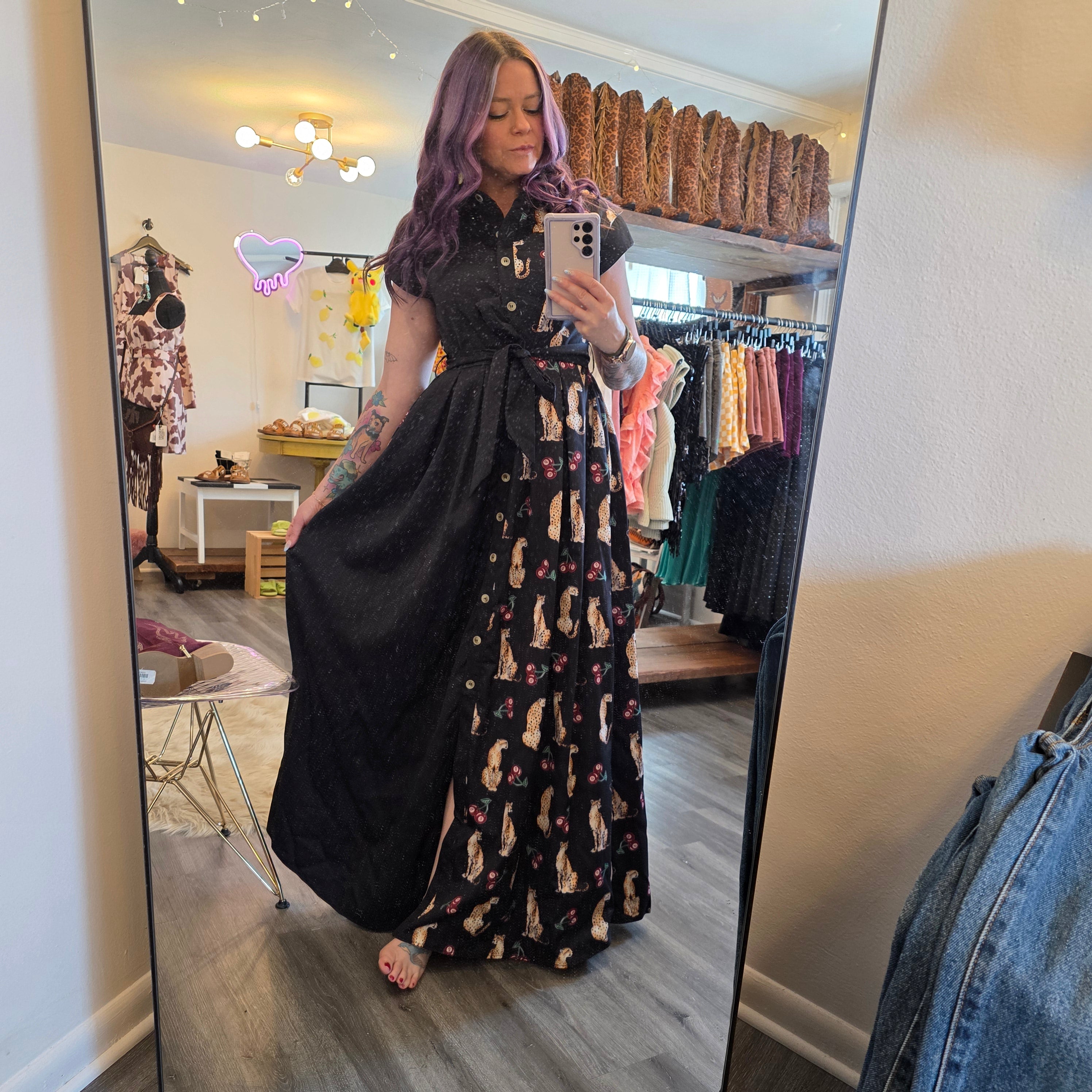 Wild at Heart Dress Midi Dress Jade by Jane