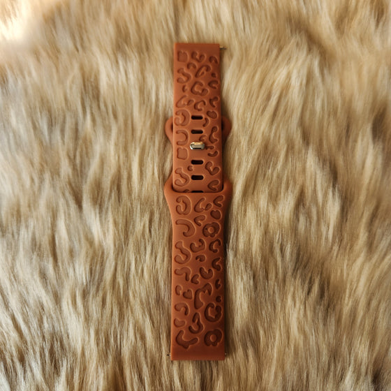 Leopard Samsung Watch Band Vintage Vibes Boutique