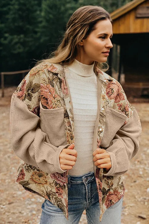 Heirloom Rose Shacket Shacket Vintage Vibes Boutique