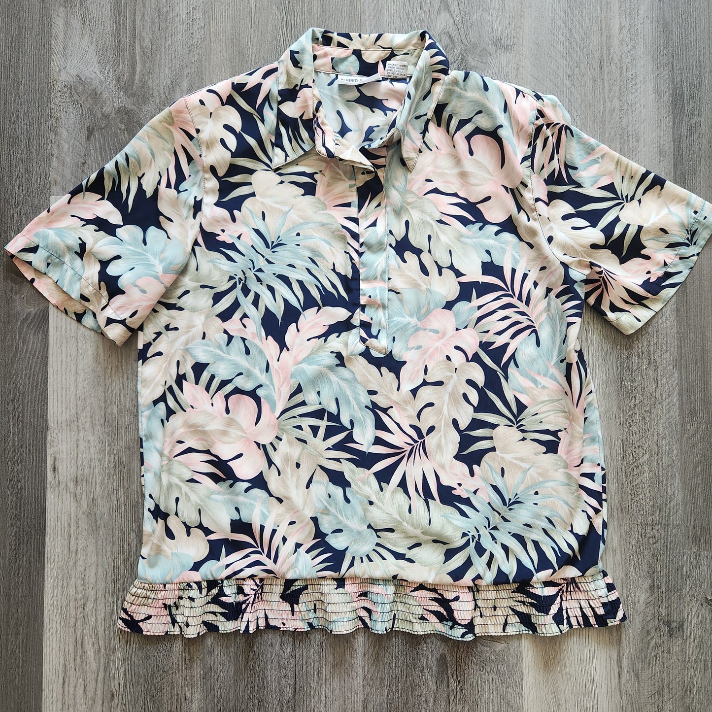 Alfred Dunner Tropical Top Vintage Vibes Boutique
