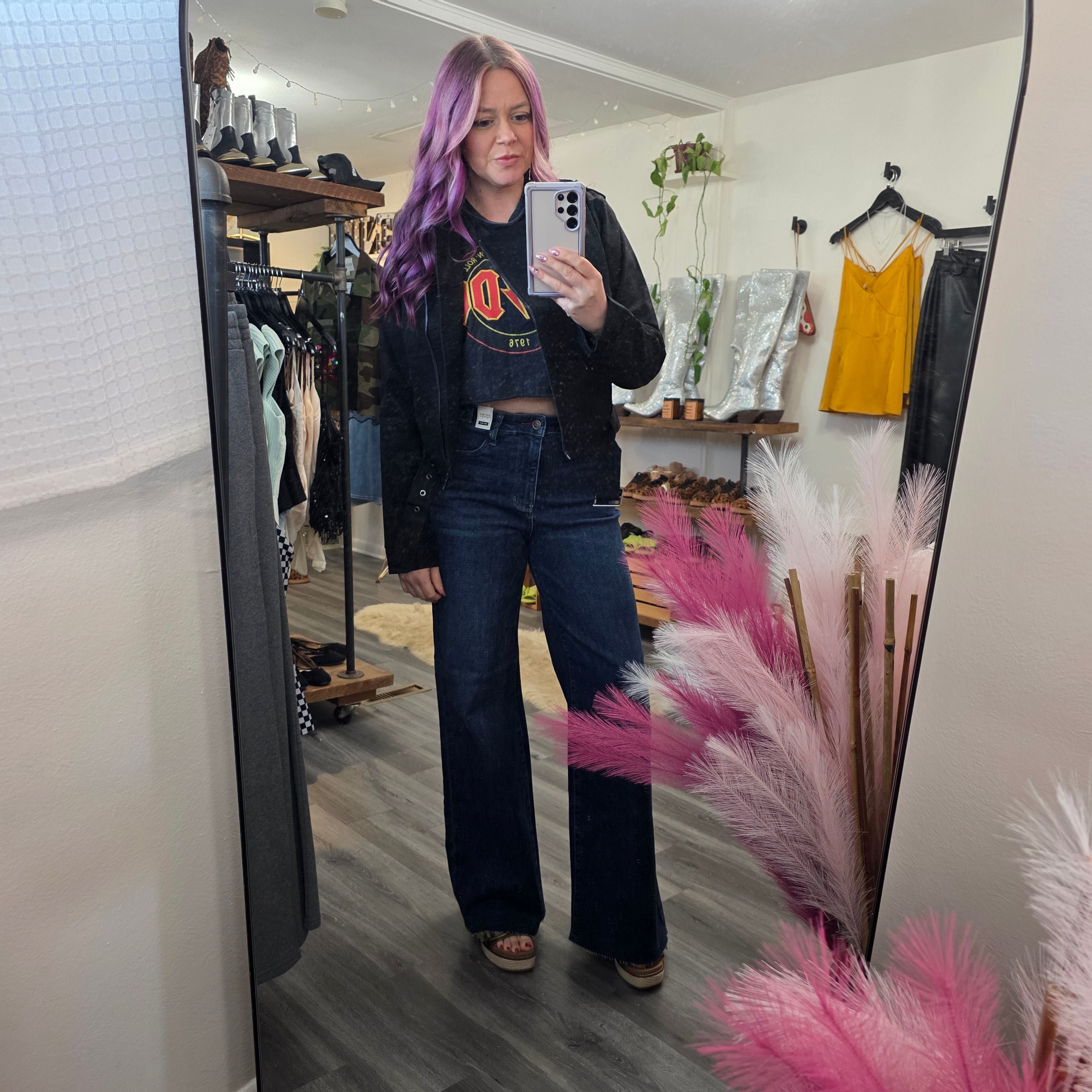 Nightshift Utility Jacket Jacket Vintage Vibes Boutique
