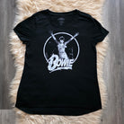 Black David Bowie Tee Band Tee Vintage Vibes Boutique