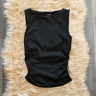 Adair Ruched Top Tank Steve Madden