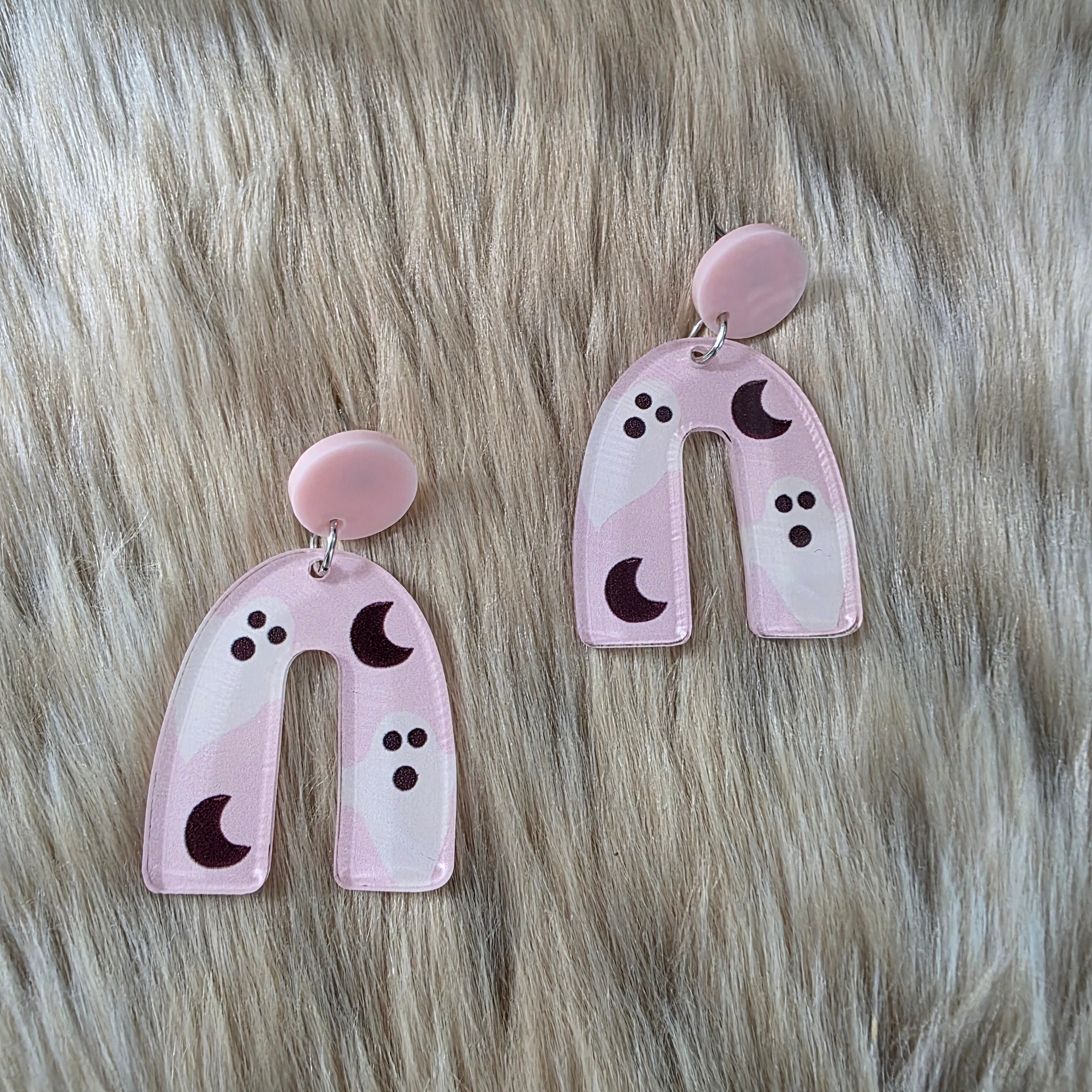 Pastel Haunting Earrings Novelty Earrings Vintage Vibes Boutique