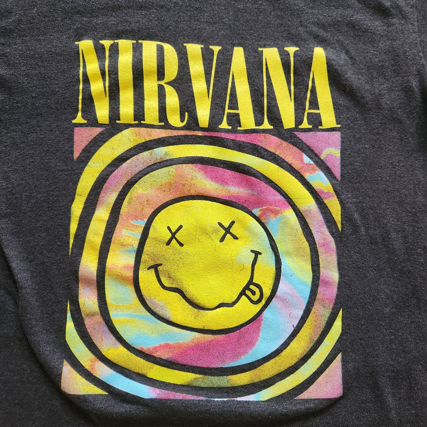 Nirvana Smiley Tee Vintage Vibes Boutique