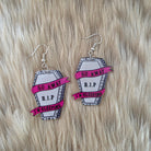 Dead Tired Earrings Novelty Earrings Vintage Vibes Boutique