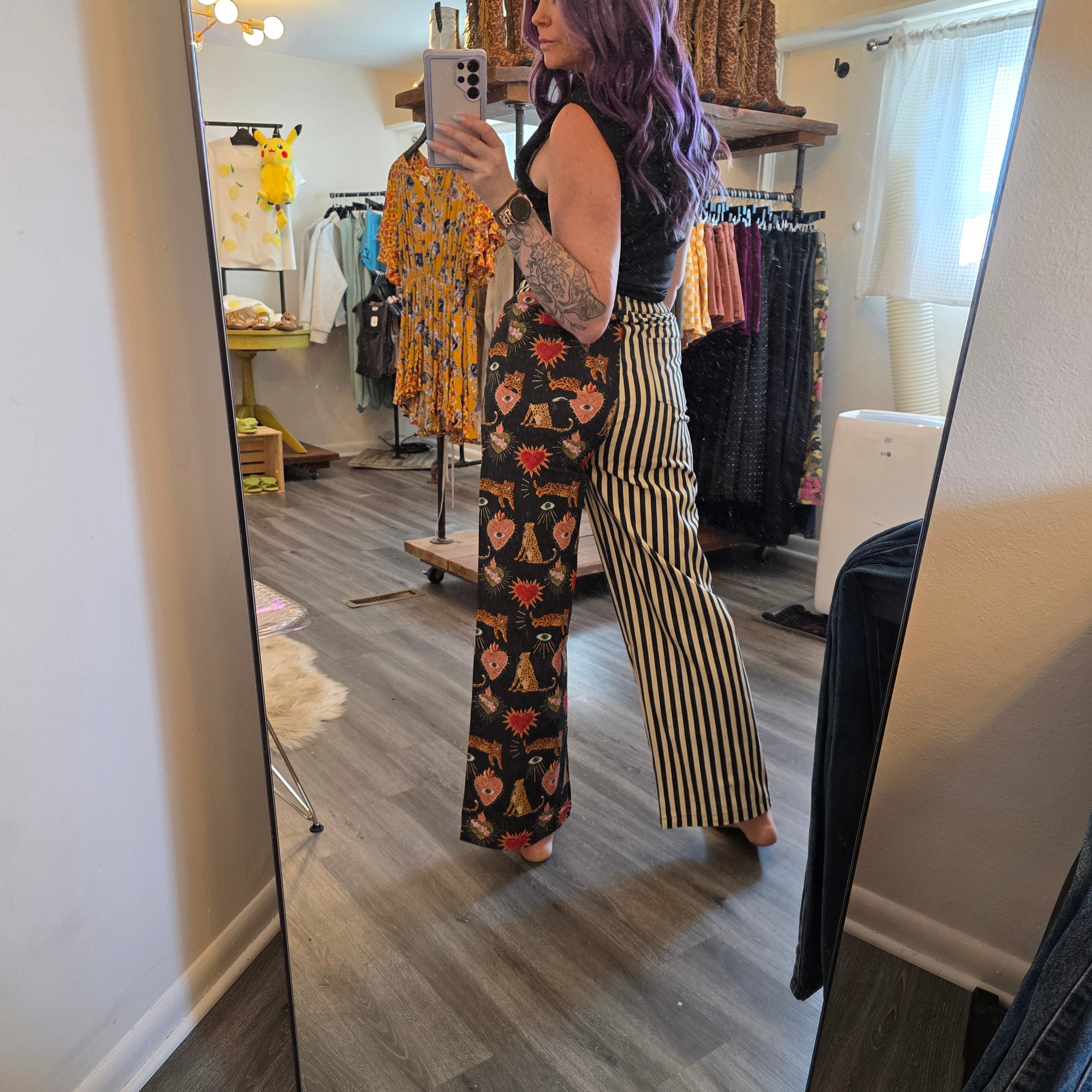 Split Personality Jeans Wide Leg Jeans Jade by Jane