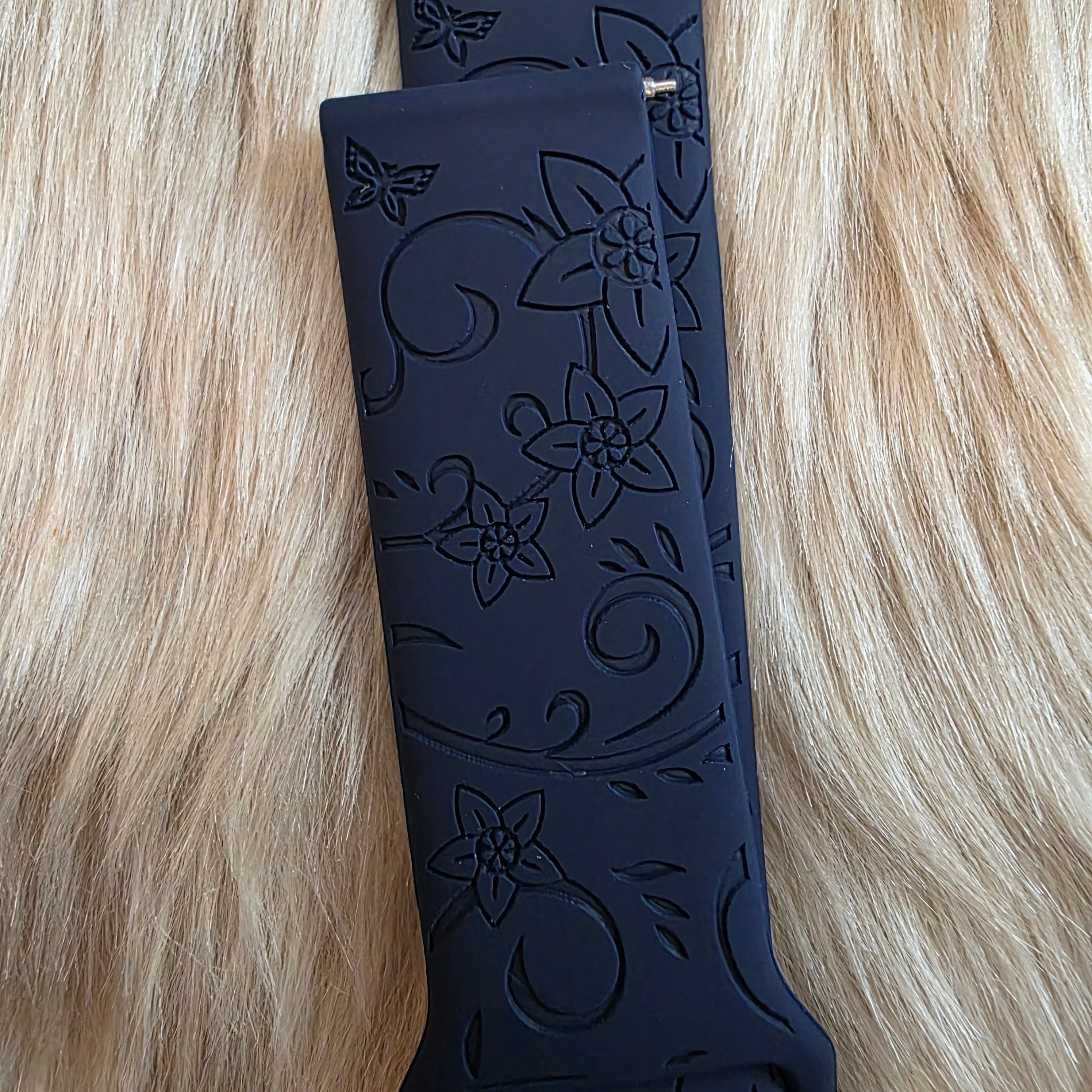 Floral Samsung Watchband Watchband Vintage Vibes Boutique Blue