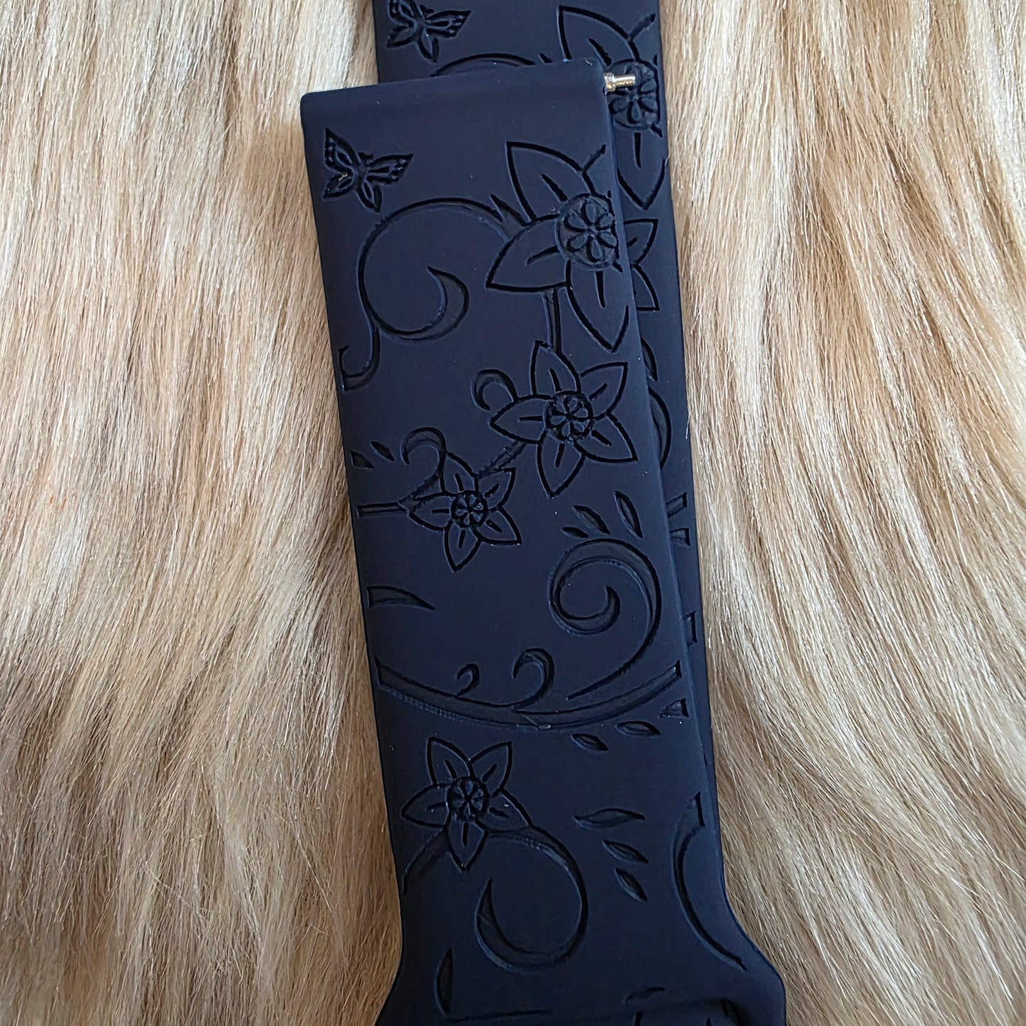 Floral Samsung Watchband Watchband Vintage Vibes Boutique Blue