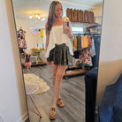Winslet Velvet Skort Skort Listicle