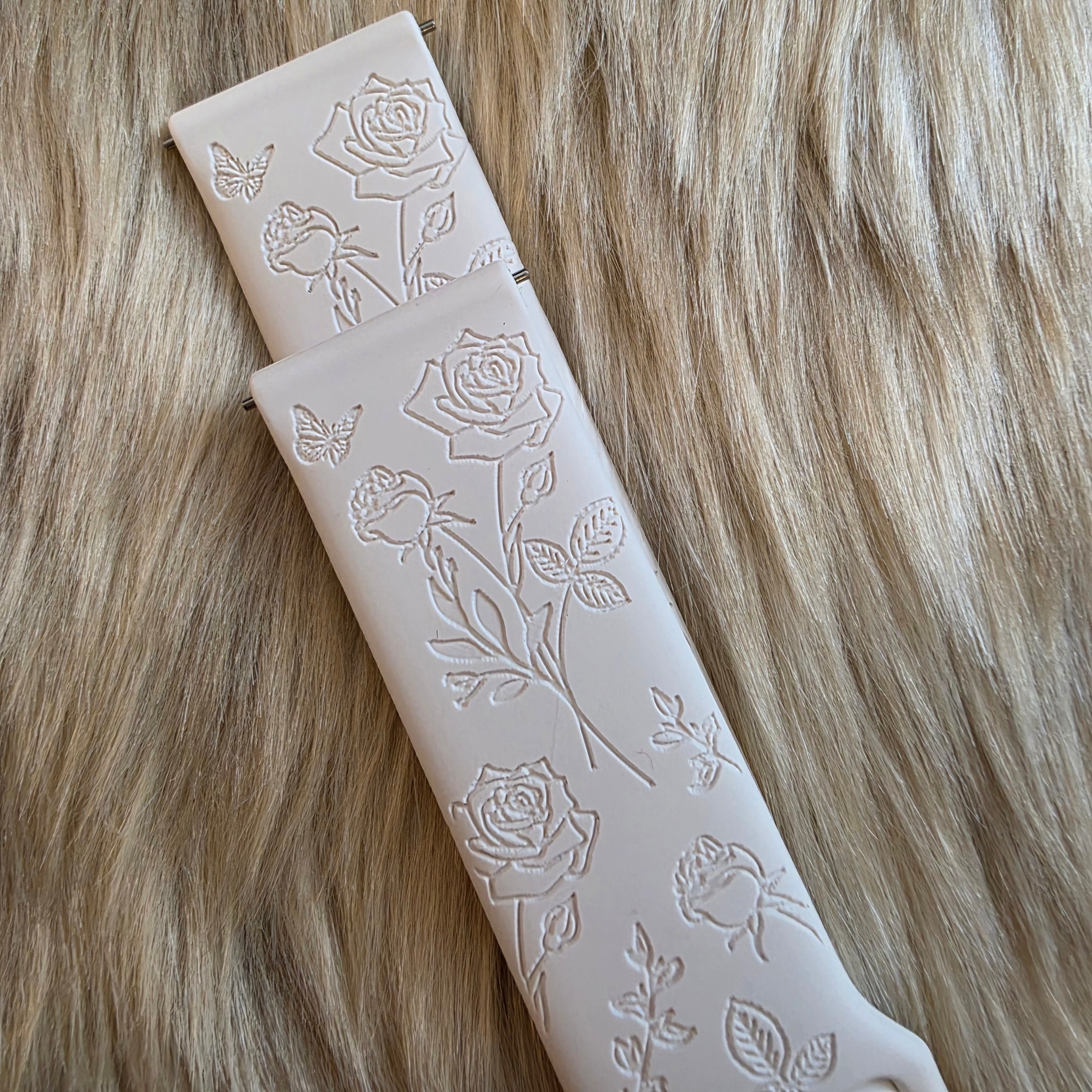 Floral Samsung Watchband Watchband Vintage Vibes Boutique White