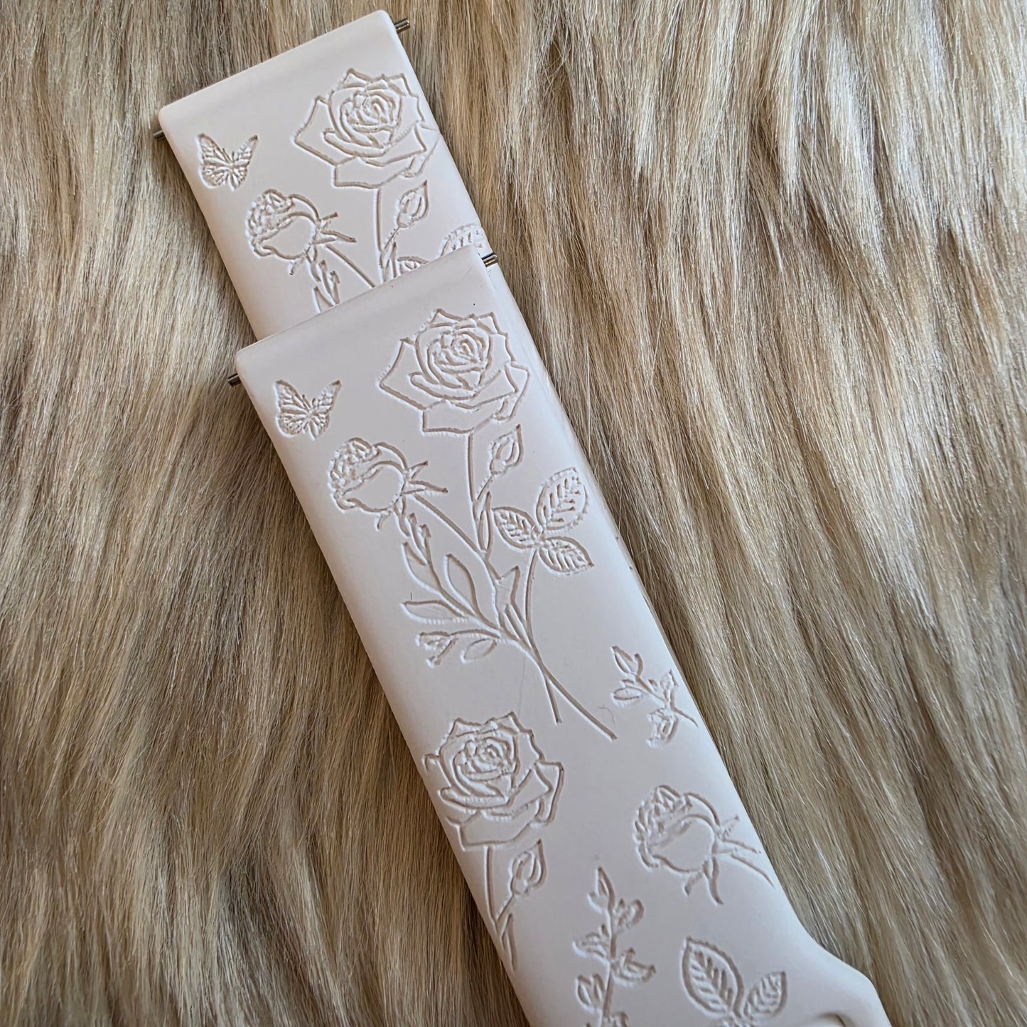 Floral Samsung Watchband Watchband Vintage Vibes Boutique White