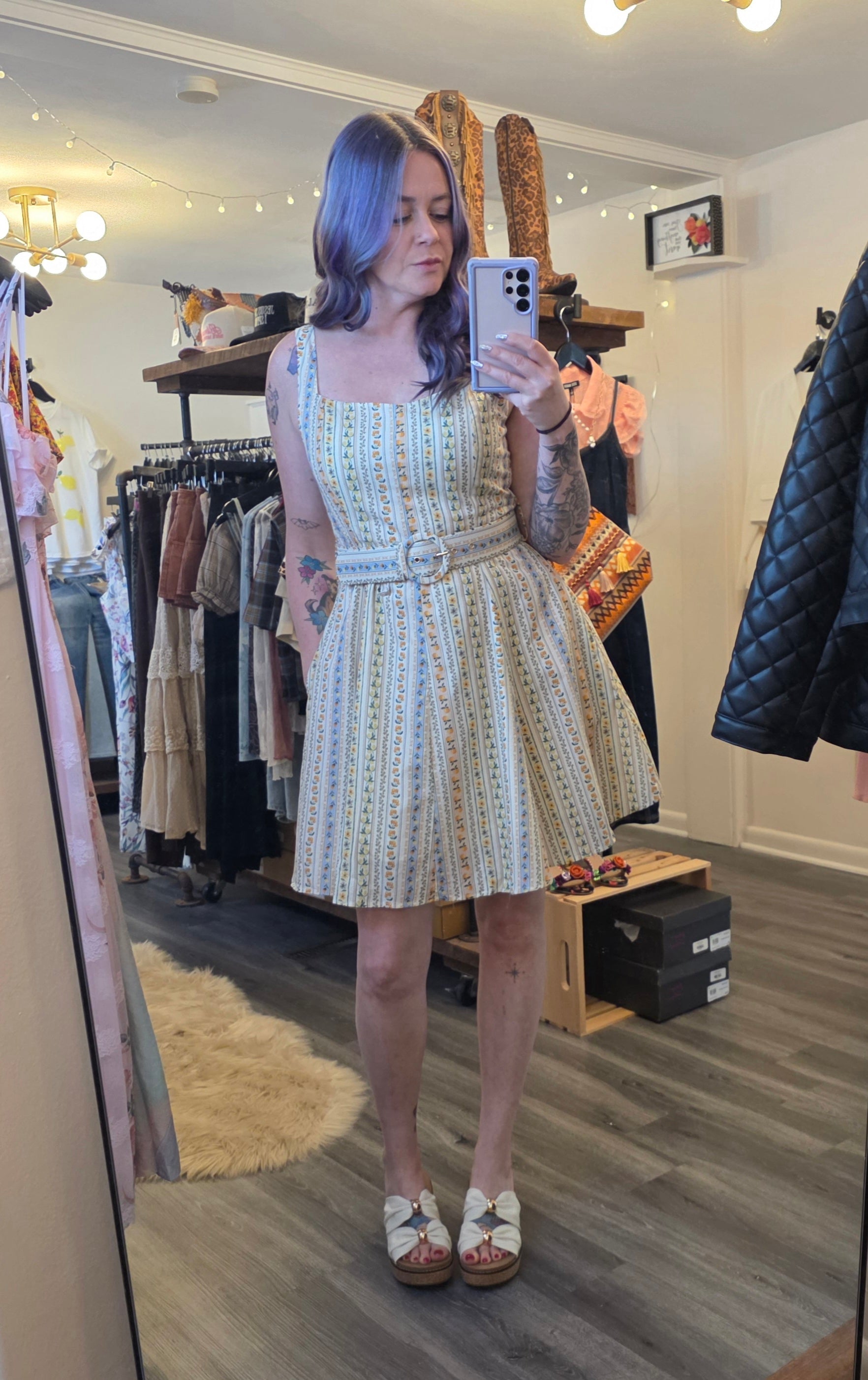 Clementine Coast Dress Mini Dress Hem & Thread