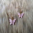Blush Flutter Earrings Earrings Vintage Vibes Boutique